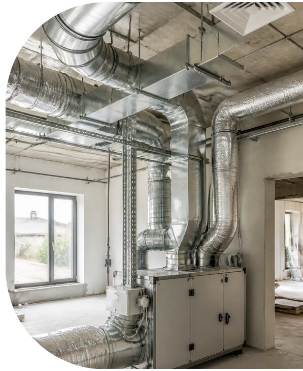 Монтаж вентиляции под ключ в Мысках от 152145 р. | АПаруса-Мси